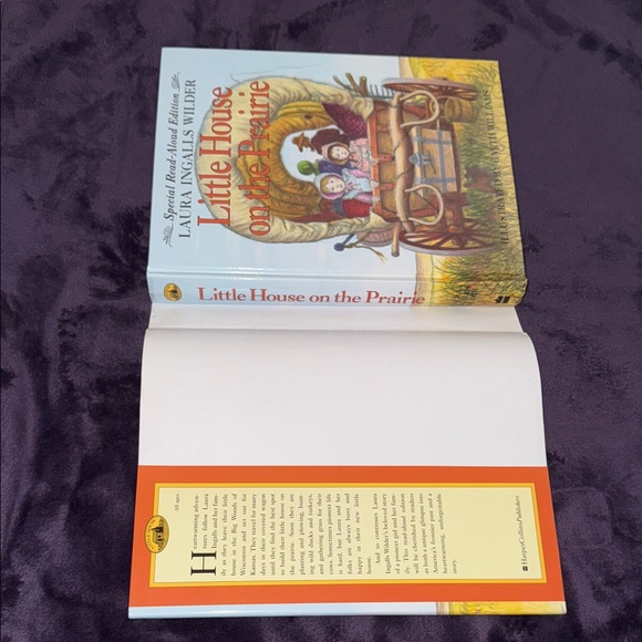 Little House on the Prairie Special Read-Aloud Edition  1981 Big Print - Picture 7 of 8